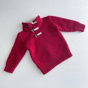 Cat & Jack Red Sweater 2T